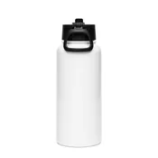 Briteworks Stainless steel water bottle with a straw lid — Briteworks Inc. | Commercial & Industrial Janitorial Services