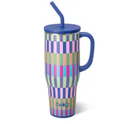 40oz Brite Stripe Mega Mug