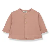1 More In The Family - Peplum Jacket - Coral
