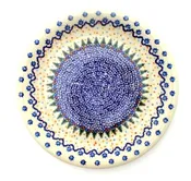 10.25″ Plate Stoneware Round-Unikat