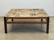 Tue Poulsen & Erik Wørtz Tile Coffee Table by Willy Beck — sputnik modern