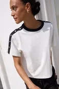 Ada Button Tee