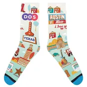Austin TX Local City Custom Socks