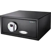 0 79 Cu Ft Biometric Security Safe - Black