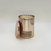 Caramel Toffee Candle in Rose Gold