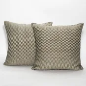 Black & White Zig Zag Pillow