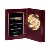 Clock – Wood Book (T)