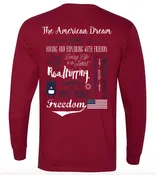 'American Dream Adventure Definition' Long Sleeve Tee