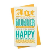 Age Is Only A Number