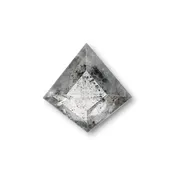 0.91ct | Salt & Pepper Kite Shape Step Cut Diamond