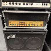 Used Eden The World Tour 800 Hybrid Bass Guitar Amp Amplifier Head with Road Case