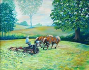 Turning Hay
