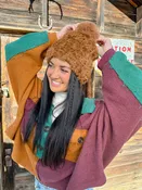 Allover Faux Fur Pom C.C Beanie