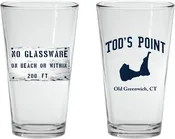 Tod's Point Pint Glass — Chillybear