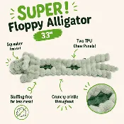 33" SUPER! Floppy Dog Toy