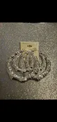 EXTRA LARGE SILVER BAMBOO EARRINGS — Duchess J Boutique