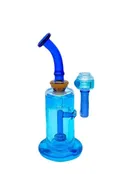 10.5in Glycol Chamber And Bowl Waterpipe W/ Bent Neck