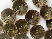 Bronze Starburst Buttons