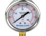 0-200 PSI Pressure Gauge Replacement. Liquid Filled - Jenfab Cleaning Solutions