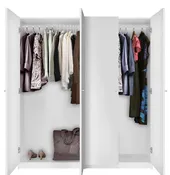 Alta 4 Door Wardrobe Closet Package – Customizable Storage Solution