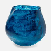 Abria Outdoor Planter - Cobalt