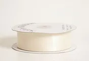 1-1/2 Inch Ivory Satin Ribbon 50 Yards