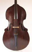 Abraham Prescott Double Bass 1830s Concord, New Hampshire