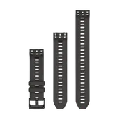 Garmin 20mm Graphite Silicone Watch Bands (010-13104-00)