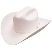 1000x Larry Mahan Imperial Hat Genuine Mink White