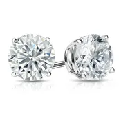 1.06cttw 14K White Gold LAB Di