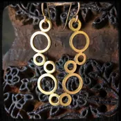 Bubble Circle Earrings — K. DiResta Design