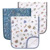 3 Pack Premium Burp Cloths - Wizarding World