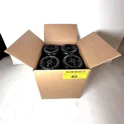 BLEMISHED | PROTO - Classic Full Core Sliders 110mm x 24mm (Black on Black)[CASE PACK - 40 Wheels ea.)
