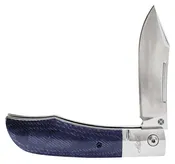 “Blue Denim Micarta” Hooey Knife