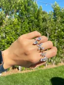 Butterfly Adjustable Cocktail Ring