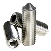 10-24 X 1/2 Socket Set Screw, Cone Point