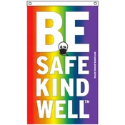 Be Safe Kind Well Flag