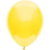 12" Yellow Latex Balloons (15)