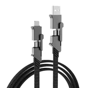 Pavlok Bolt All-In-One Fast Charging Data Cable 100w USB-C / USB-A / Micro / Lightning