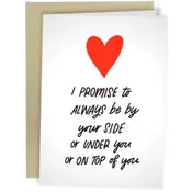Be By Your Side Greeting Card