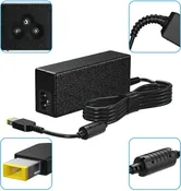 20V 3.25A 65Watt Rectangle Tip Laptop AC Adapter For Lenovo ThinkPad Edge