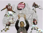 2009 BCS National Championship Collage photo print