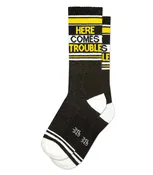 Gumball Poodle HERE COMES TROUBLE Gym Sock