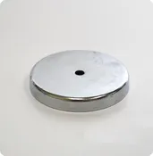 Round Base Magnet with Steel Casing