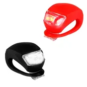 Front White & Rear Red Superbright LED 4 Lights Set