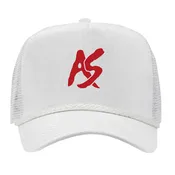 Absolute Silence - White & Red - Logo Hat