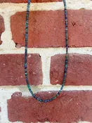 Black Opal Bead Necklace — Capone's Jewelry