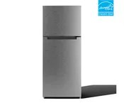 17.6 cuft. Top Freezer Refrigerator, Ice Maker Ready - Stainless Steel