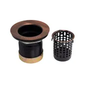 2″ Jr. Basket Strainer Drain with Removable Basket
