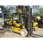 2015 Yale GLC120VX 12,000 lb. LPG Forklift w/ Sideshift & Cushion Tires 282.4"H